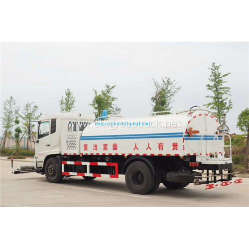 Dongfeng 4x2 water tank high-pressure cleaning road truck